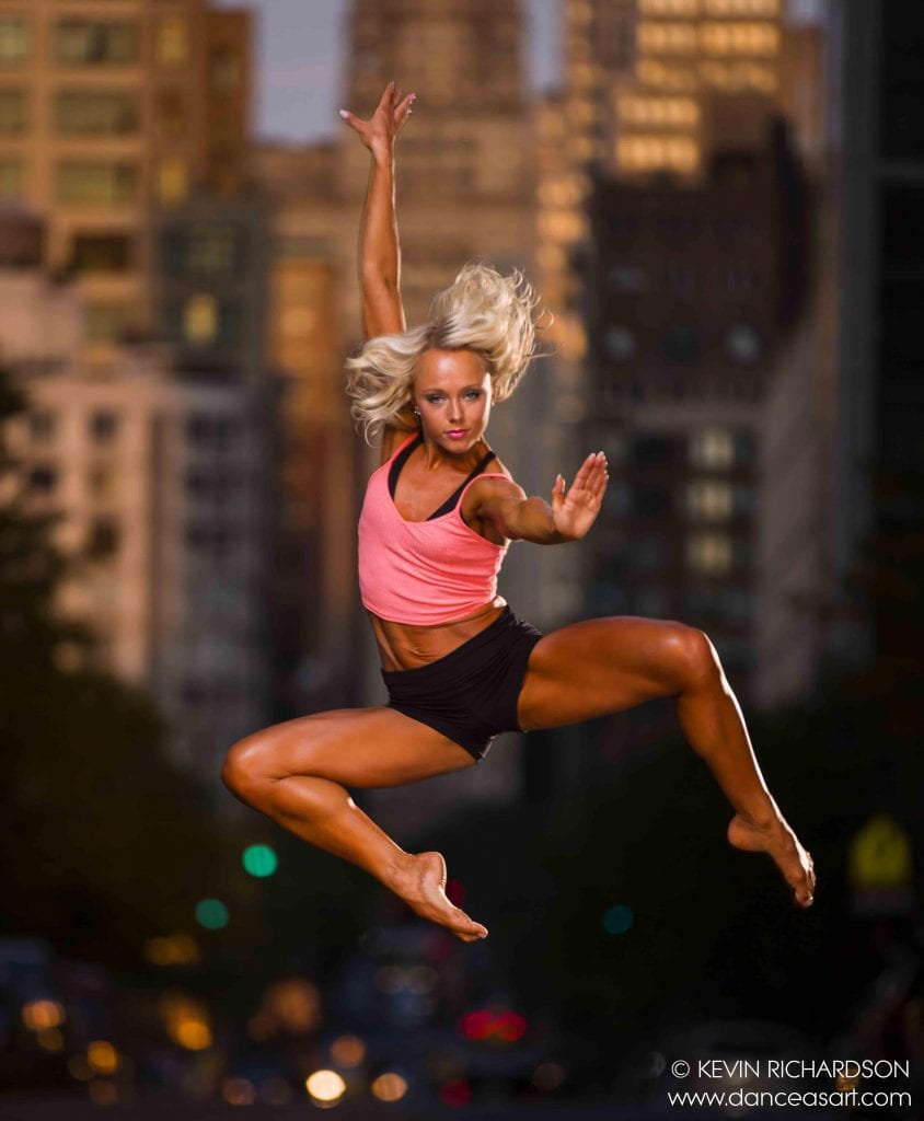 dancer example of weight training increasing flexibility