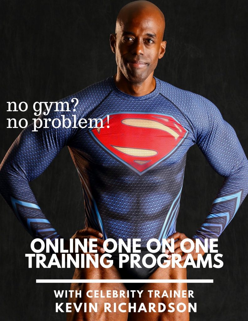 Celebrity online personal trainer Kevin Richardson. Founder Naturally Intense Online Personal Training