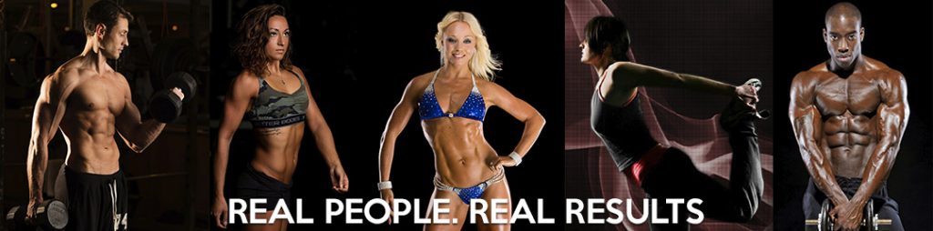 Our online personal training clients- real people and real results. 